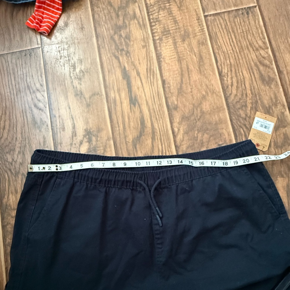 $40 NWT Retail FarWest Navy Straight Leg Pants XXL Drawstring Casual Lounge - Picture 10 of 10